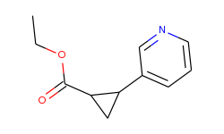 ethyl 2-(pyridin-3-yl)cyclopropanecarboxylate