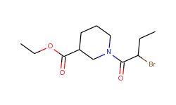 ethyl 1-(2-bromobutanoyl)piperidine-3-carboxylate