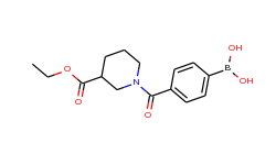 4-(3-(ethoxycarbonyl)piperidine-1-carbonyl)phenylboronic acid