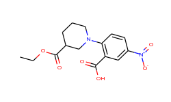 2-[3-(ethoxycarbonyl)piperidin-1-yl]-5-nitrobenzoic acid