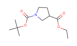 1,3-Pyrrolidinedicarboxylic acid, 1-(1,1-dimethylethyl) 3-ethyl ester