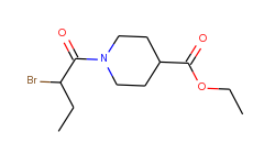 ethyl 1-(2-bromobutanoyl)piperidine-4-carboxylate