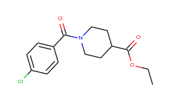 ethyl 1-(4-chlorobenzoyl)-4-piperidinecarboxylate
