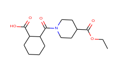 2-{[4-(ethoxycarbonyl)-1-piperidinyl]-carbonyl}cyclohexanecarboxylic acid