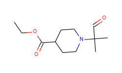 ethyl 1-(1,1-dimethyl-2-oxoethyl)-4-piperidinecarboxylate