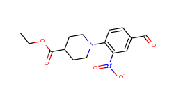 ethyl 1-(4-formyl-2-nitrophenyl)-4-piperidinecarboxylate