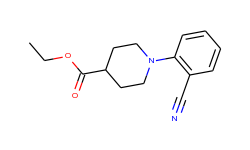 ethyl 1-(2-cyanophenyl)-4-piperidinecarboxylate