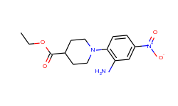 ethyl 1-(2-amino-4-nitrophenyl)-4-piperidinecarboxylate