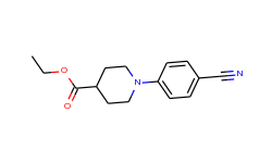 ethyl 1-(4-cyanophenyl)-4-piperidinecarboxylate