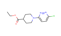 ethyl 1-(6-chloro-3-pyridazinyl)-4-piperidinecarboxylate