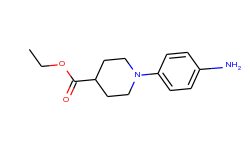 ethyl 1-(4-aminophenyl)-4-piperidinecarboxylate