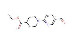 ethyl 1-(5-formyl-2-pyridinyl)-4-piperidinecarboxylate