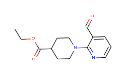 ethyl 1-(3-formyl-2-pyridinyl)-4-piperidinecarboxylate
