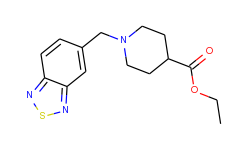 ethyl 1-(2,1,3-benzothiadiazol-5-ylmethyl)-4-piperidinecarboxylate