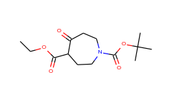 ethyl 1-boc-5-oxoazepane-4-carboxylate