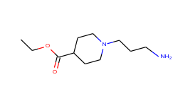 ethyl 1-(3-aminopropyl)-4-piperidinecarboxylate