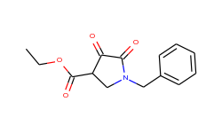 1-benzyl-4,5-dioxo-pyrrolidine-3-carboxylic acid ethyl ester