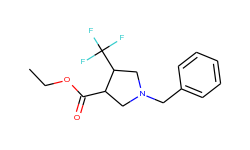 ethyl 1-benzyl-4-trifluoromethylpyrrolidine-3-carboxylate