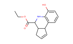 6-hydroxy-3a,4,5,9b-tetrahydro-3h-cyclopenta[c] quinoline-4-carboxylic acid ethyl ester