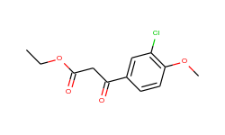 ethyl3-(3-chloro-4-methoxyphenyl)-3-oxopropanoate