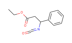 ethyl 3-isocyanato-3-phenylpropanoate