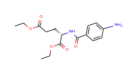 n-(4-aminobenzoyl)-l-glutamic acid diethyl ester