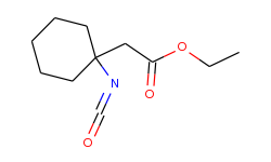 ethyl (1-isocyanatocyclohexyl)acetate
