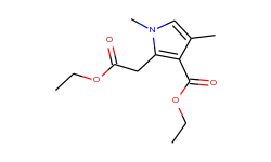 ethyl 3-(ethoxycarbonyl)-1,4-dimethyl-1h-pyrrole-2-acetate
