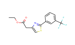 ethyl 2-{2-[3-(trifluoromethyl)phenyl]-1,3-thiazol-4-yl}acetate