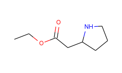 2-Pyrrolidineacetic acid, ethyl ester