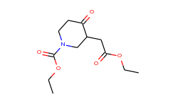 Ethyl 1-(ethoxycarbonyl)-4-oxo-3-piperidineacetate