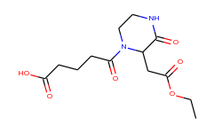 5-[2-(2-ethoxy-2-oxoethyl)-3-oxo-1-piperazinyl]-5-oxopentanoic acid
