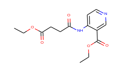 ethyl 4-(4-ethoxy-4-oxobutanamido)nicotinate