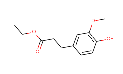 ethyl 3-(4-hydroxy-3-methoxyphenyl)propionate