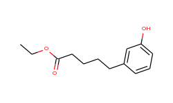 ethyl 5-(3-hydroxyphenyl)pentanoate