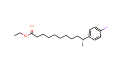 ethyl 10-(4-iodophenyl)undecanoate