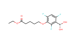 3-(4-ethoxycarbonylbutyloxy)-2,4,6-trifluorophenylboronic acid