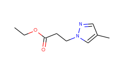ethyl 3-(4-methyl-1h-pyrazol-1-yl)propanoate