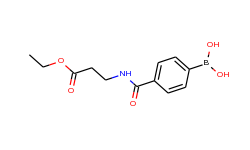 ethyl 3-(4-boronobenzamido)propionate