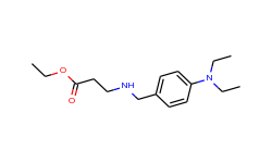 ethyl 3-{[4-(diethylamino)benzyl]amino}propanoate