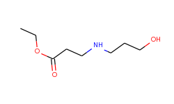 ethyl 3-[(3-hydroxypropyl)amino]propanoate