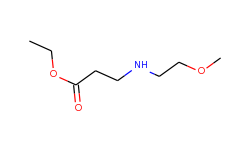 ethyl 3-[(2-methoxyethyl)amino]propanoate