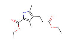 ethyl 2,4-dimethyl-5-(ethoxycarbonyl)-3-pyrrolepropionate