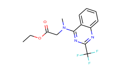 [methyl-(2-trifluoromethyl-quinazolin-4-yl)-amino]-acetic acid ethyl ester