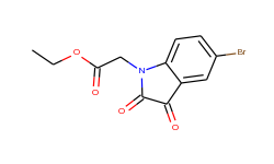 ethyl (5-bromo-2,3-dioxo-2,3-dihydro-1h-indol-1-yl)acetate