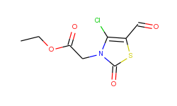 (4-chloro-5-formyl-2-oxo-thiazol-3-yl)-acetic acid ethyl ester