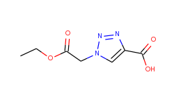1-(2-ethoxy-2-oxoethyl)-1h-1,2,3-triazole-4-carboxylic acid