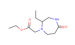 ethyl (2-ethyl-5-oxo-1,4-diazepan-1-yl)acetate