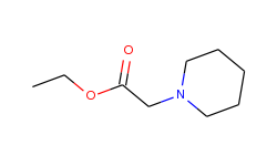 1-Piperidineacetic acid, ethyl ester