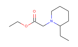 ethyl (2-ethylpiperidin-1-yl)acetate